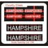 County Class Name Plate  96th- Hampshire