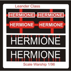 Leander Class Name Plate  96th- Hermione