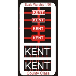 County Class Name Plate  96th- Kent