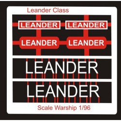 Leander Class Name Plate  96th- Leander