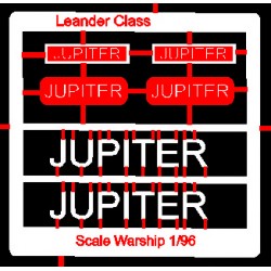 Leander Class Name Plate  96th- Jupiter
