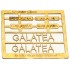 Leander Class Name Plate  72nd- Galatea