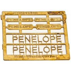Leander Class Name Plate  72nd- Penelope