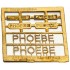 Leander Class Name Plate  72nd- Phoebe