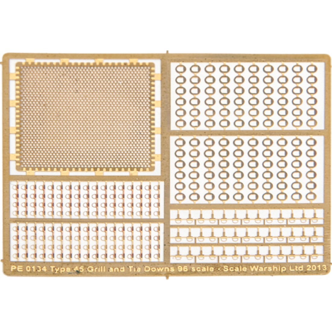 Type 45 Grill and Tie Downs 96th