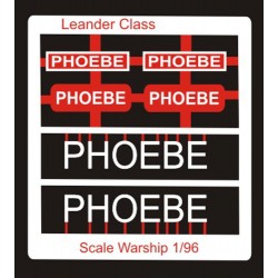 Leander Class Name Plate  96th- Phoebe