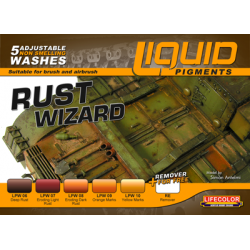 LifeColor Liquid Pigment Rust Wizard (22ml x 5)